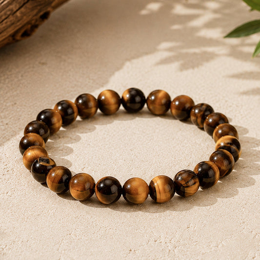 Brown Tiger Eye Bracelet — Dharmikstone