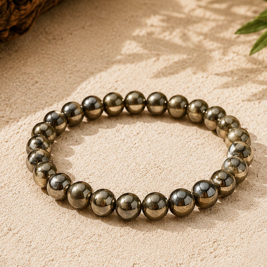 Pyrite Bracelet — Dharmikstone