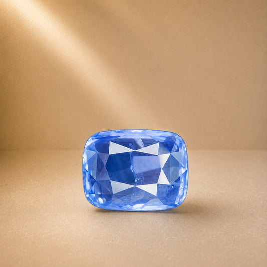 Blue Sapphire 9 Carats — Dharmikstone