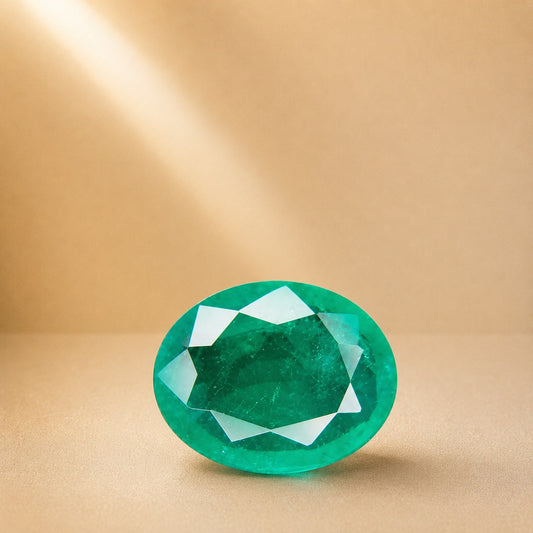Brazilian Emerald 7 Carats — Dharmikstone