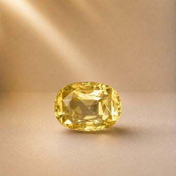 Yellow Sapphire 8 Carats — Dharmikstone